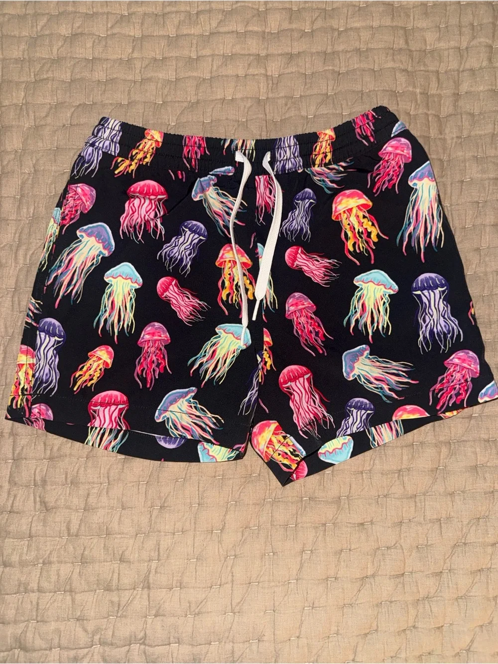 Chubbies Boys' Don't Be Jellies Lined Classic Swim Trunk